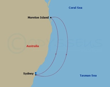 Australia | Carnival Cruise Line - Moreton Island | 4-Day - Carnival Adventure