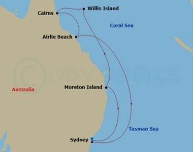Australia | Carnival Adventure - Great Barrier Reef | 9-Days - Carnival Cruise Line