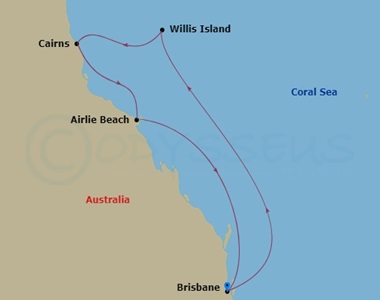 Australia | Carnival Cruise Line | Carnival Encounter -6-Day Great Barrier Reef